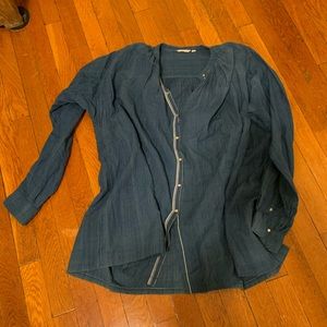 Injiri indigo blouse